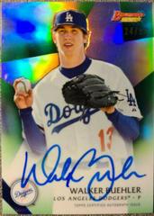 Walker Buehler [Green Refractor] #WB Baseball Cards 2015 Bowman's Best of Autographs Prices