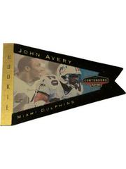 John Avery [Gold Foil] Football Cards 1998 Playoff Contenders Pennants Prices