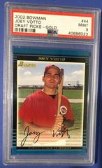 Joey Votto [Gold] Baseball Cards 2002 Bowman Draft Picks Prices