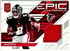 Kyle Pitts #14 Football Cards 2023 Panini Donruss Elite Epic Materials Prices