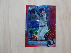 Curtis Mead [Red Refractor Mega Box Mojo] Baseball Cards 2022 Bowman Chrome Prospects Prices