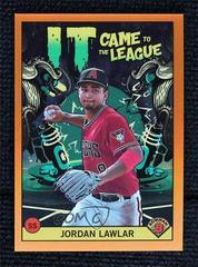 Jordan Lawlar [Orange Refractor Mega Box Mojo] #ICFL-2 Baseball Cards 2022 Bowman Chrome It Came To The League Prices