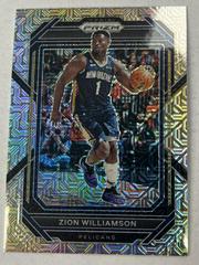 Zion Williamson [Mojo] Basketball Cards 2022 Panini Prizm Prices