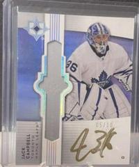 Jack Campbell [Gold] #UE-JC Hockey Cards 2021 Ultimate Collection Emblems Auto Prices