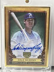 Dale Murphy [Emerald] Baseball Cards 2023 Topps Gilded Collection Gallery of Gold Autographs Prices