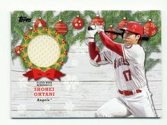 Shohei Ohtani Baseball Cards 2022 Topps Holiday Relics Prices