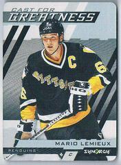 Mario Lemieux Hockey Cards 2022 Upper Deck Synergy Cast For Greatness Prices