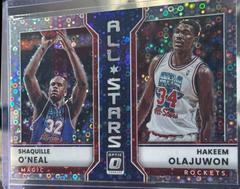 Hakeem Olajuwon, Shaquille O'Neal [Holo Fast Break] Basketball Cards 2022 Panini Donruss Optic All Stars Prices