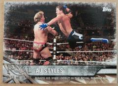 AJ Styles #12 Wrestling Cards 2017 Topps WWE Road To Wrestlemania Prices