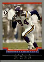 Randy Moss [1st Edition] #8 Football Cards 2004 Bowman Prices