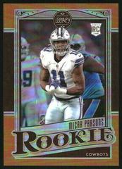 Micah Parsons [Orange] #210 Football Cards 2021 Panini Chronicles Legacy Update Rookies Prices
