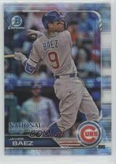 Javier Baez #BNR-JBA Baseball Cards 2019 Bowman Chrome National Convention Prices