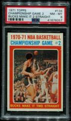 Championship Game 2: Bucks Make It 2 Straight #134 Basketball Cards 1971 Topps Prices