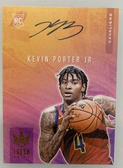 Kevin Porter Jr. #FP-KPJ Basketball Cards 2019 Panini Court Kings Fresh Paint Autographs Prices