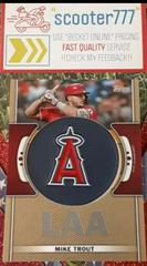 Mike Trout [Gold] #TLP-MT Baseball Cards 2023 Topps Team Logo Patch Prices
