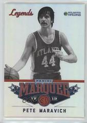 Pete Maravich Basketball Cards 2012 Panini Marquee Prices