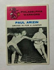 Paul Arizin In Action #45 Basketball Cards 1961 Fleer Prices