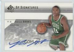 Marcus Banks #MA-A Basketball Cards 2003 SP Authentic Signatures Prices