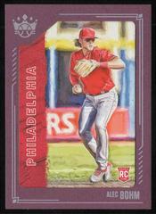 Alec Bohm [Plum Frame] #146 Baseball Cards 2021 Panini Diamond Kings Prices