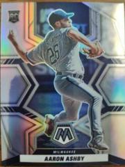 Aaron Ashby [Silver Prizm] #231 Baseball Cards 2022 Panini Mosaic Prices