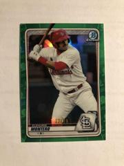 Elehuris Montero [Green Refractor] #BCP-32 Baseball Cards 2020 Bowman Chrome Prospects Prices