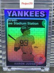 Aaron Judge [Rainbow Foil] Baseball Cards 2021 Topps Project 70 Prices