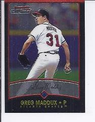 Greg Maddux #13 Baseball Cards 2001 Bowman Chrome Prices