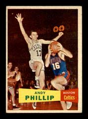 Andy Phillip Basketball Cards 1957 Topps Prices