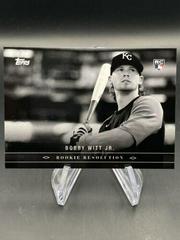 Bobby Witt Jr. Baseball Cards 2022 Topps Black and White Rookie Resolution Prices