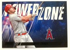 Mike Trout [Black] Baseball Cards 2022 Stadium Club Power Zone Prices