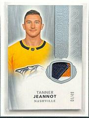 Tanner Jeannot [Patch] #2022-TJ Hockey Cards 2021 Upper Deck The Cup Rookie Class of 2022 Prices