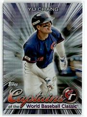 Yu Chang #CC-4 Baseball Cards 2023 Topps World Captains of the Classic Prices