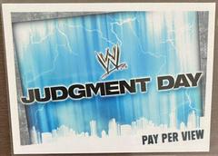 Judgement Day Wrestling Cards 2009 Topps WWE Slam Attax Prices