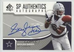 Skyler Green Football Cards 2006 SP Authentic Autographs Prices