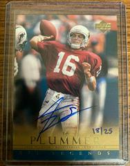 Jake Plummer [Gold] Football Cards 2000 Upper Deck Legends Autographs Prices