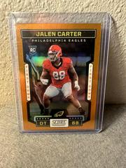 Jalen Carter [First Down] #369 Football Cards 2023 Panini Score Prices