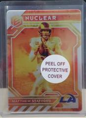 Matthew Stafford Football Cards 2022 Panini Elements Nuclear Prices