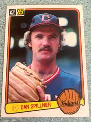 Dan Spillner [Photo Ed Whitson] Baseball Cards 1983 Donruss Prices
