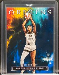 Isabelle Harrison [Blue] #2 Basketball Cards 2023 Panini Origins WNBA Prices