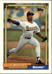 Julio Machado #208 Baseball Cards 1992 Topps Prices