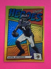 Justin Jefferson [Gold] Football Cards 2022 Panini Prestige Heroes Prices