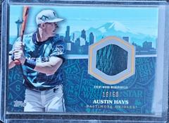 Austin Hays [Gold] #ASR-HAY Baseball Cards 2023 Topps Update All Star Stitches Prices