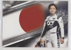 Yuki Tsunoda #FF-YT Racing Cards 2021 Topps Formula 1 Flags of Foundation Prices