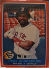 Dave Henderson Baseball Cards 1987 Fleer Hottest Stars Prices