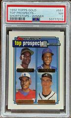 Top Prospects [Shortstops Winner] #551 Baseball Cards 1992 Topps Gold Prices