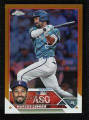 Marcus Semien [Gold] #ASGC-12 Baseball Cards 2023 Topps Chrome Update All Star Game Prices