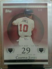 Chipper Jones #22 Baseball Cards 2007 Topps Moments & Milestones Prices