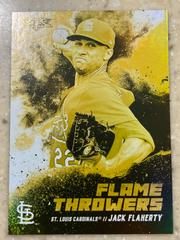 Jack Flaherty #FT-7 Baseball Cards 2021 Topps Fire Flame Throwers Prices