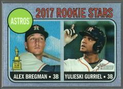 Yulieski Gurriel,  Alex Bregman [Chrome Purple Refractor] Baseball Cards 2017 Topps Heritage Prices