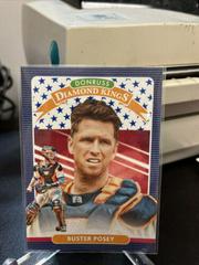 Buster Posey [Independence Day] #2 Baseball Cards 2020 Panini Donruss Prices